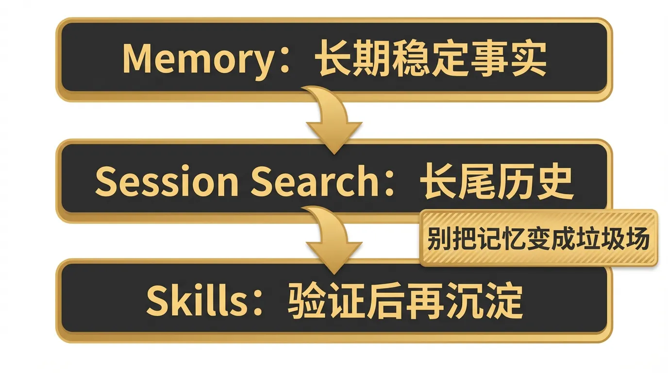 Infographic: Agent self-evolution and long-term memory governance
