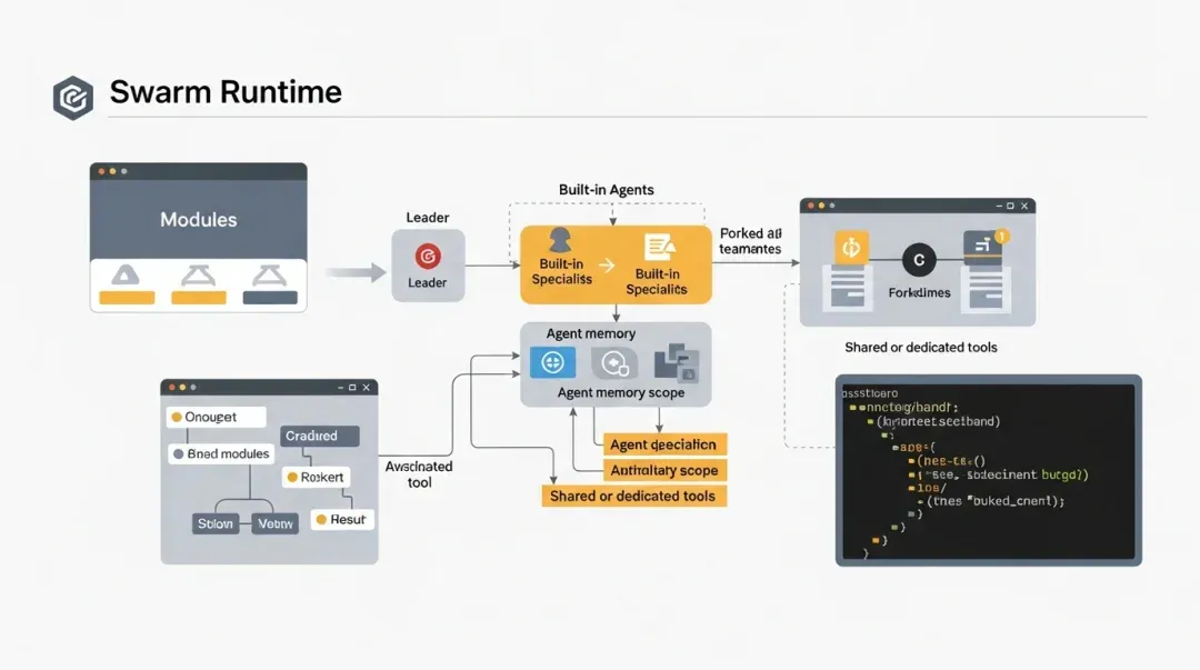 Swarm 运行时结构图